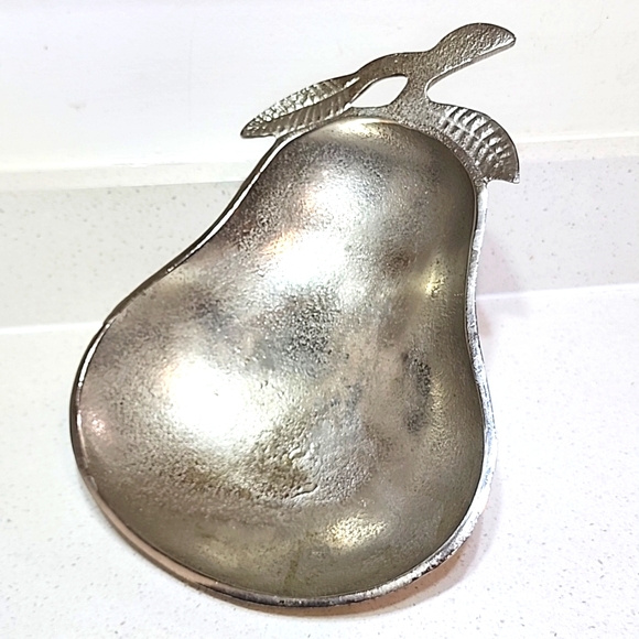 Other - Pewter/Metal Pear Shape platter.